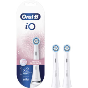Têtes de brosse de rechange pour nettoyage doux Oral-B iO 2 pièces