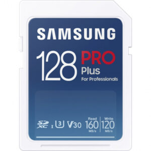 Tarjeta de memoria Samsung EVO PLUS 128GB clase 10 - Secure Digital (SD) MB-SD128K/EU