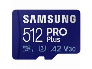 Samsung Carte mémoire EFLASH SDXC 512GB PRO Plus Class 10 - MB-MD512KA/EU