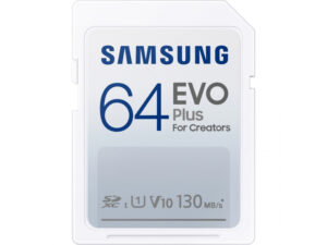 Samsung Carte mémoire SD EVO PLUS 64GB - MB-SC64K/EU