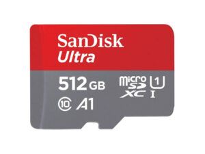 SanDisk SD MicroSD Card 512GB Ultra A1 C10 U1 incl. Adapter - Micro SD SDSQUA4-512G-GN6MN