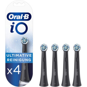Oral-B iO Ultimate Clean Têtes de brosse à dents de rechange CW-4 Noir