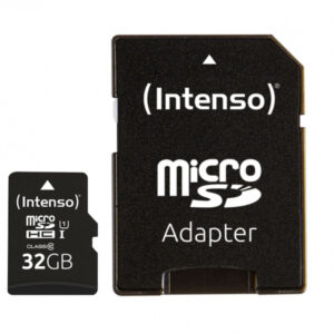 Intenso MicroSD 32Go + Adaptateur CL10