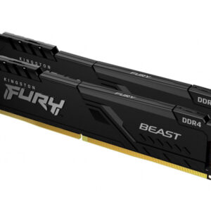 Kingston Fury Beast - DDR4 - Kit mémoire - 16 Go 2 x 8 Go - KF430C15BBK2/16