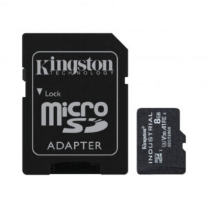 Kingston 8GB Industrial microSDHC C10 A1 pSLC Card + SD-Adapter SDCIT2/8GB
