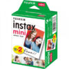 FUJIFILM Fuji Instax Mini Colour Instant Film Twin Pack 2x10 films