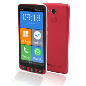 Olympia Neo (5.5inch) - 2 Go - 16 Go Android 10.0 - Noir - Rouge 2287