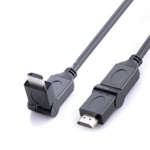 Reekin Câble HDMI 1m FULL HD 270° (High Speed Ethernet) 1x angle droit