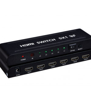 Commutateur HDMI 4K x 2K 3D 5x1