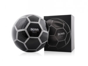 HUGO BOSS Balón de fútbol con bomba de aire (Negro)