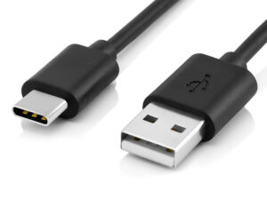 Reekin USB 2.0 USB-C Ladekabel für Nintendo Switch 2m (Schwarz)