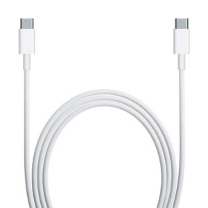 Cable de carga rápida Reekin 5A USB-C a USB-C de 1 m (blanco)