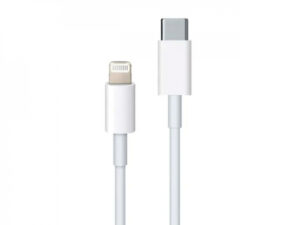 Reekin 2.4A 12W USB-C to Lightning 1M Quick Charge Cable (White)