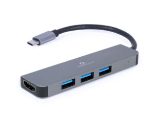 CableXpert USB Typ-C 2-in-1 Kombi-Adapter (Hub + HDMI) - A-CM-COMBO2-01