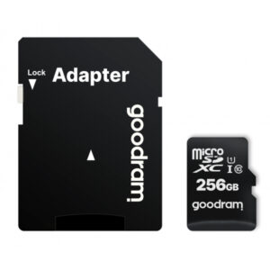 GOODRAM microSDHC 256GB Class 10 UHS-I + adapter M1AA-2560R12