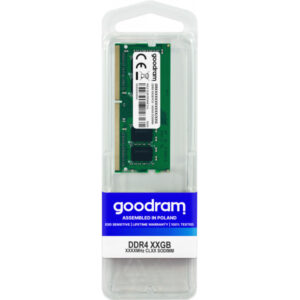 GOODRAM DDR4 3200 MT/s 16GB SODIMM 260pin GR3200S464L22/16G