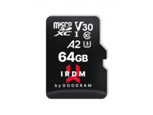 GOODRAM IRDM microSDXC 64GB V30 UHS-I U3 + adapter IR-M2AA-0640R12