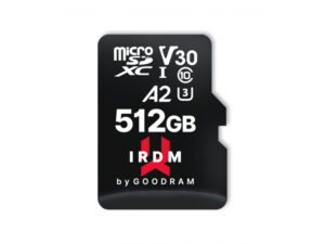 GOODRAM IRDM microSDXC 512GB V30 UHS-I U3 + adapter IR-M2AA-5120R12
