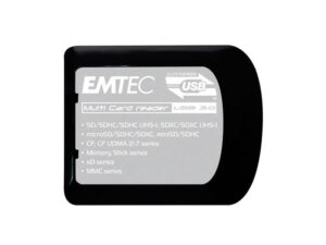 Lettore multischeda EMTEC USB 3.0 per 76 formati di carte