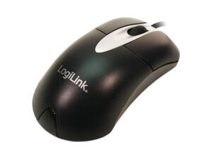LogiLink 800 DPI USB Mini Mouse Ottico Nero (ID0011)