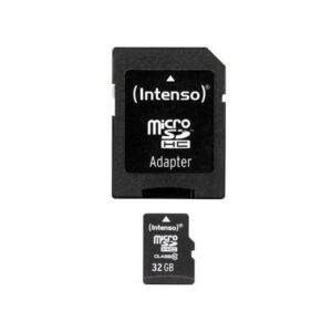 MicroSDHC 32GB Intenso + CL10 Adapter - Im Blister