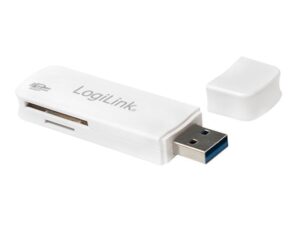LogiLink Weißer USB 3.0 Kartenleser (CR0034A)