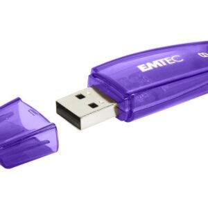 EMTEC C410 8GB USB Flash Drive (Purple)