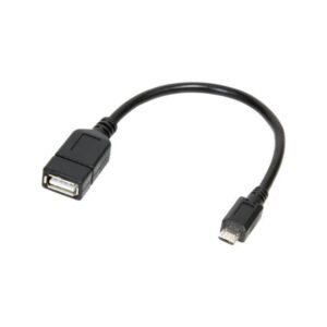 Cable adaptador LogiLink Micro USB B/M a USB A/F OTG 0
