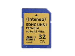 Intenso SDHC 32GB Premium CL10 UHS-I Blisterverpakking