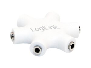 Adaptateur acoustique LogiLink jusqu'à 5 personnes (CA1088) - Blanc