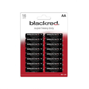 Pack de 16 piles Blackred R06 Mignon AA