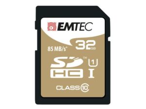SDHC 32GB Emtec CL10 EliteGold UHS-I 85MB/s - In blister