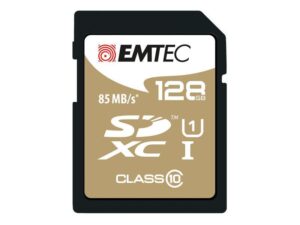 SDXC 128GB Emtec CL10 EliteGold UHS-I 85MB/s - In blister