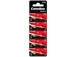 Pack de 10 piles Camelion Alcaline AG0 0% Mercury/Hg