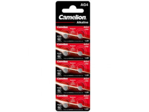 Pack de 10 piles Camelion Alcaline AG4 0% Mercury/Hg