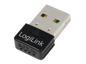 Adaptateur WIFI n USB sans fil Nano de LogiLink 150 Mbps (WL0084E)