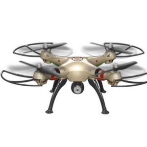 Drone SYMA X8HW 2.4G a 4 canali con giroscopio + fotocamera (oro)