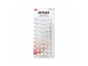 Pack de 40 piles bouton Arcas AG3-AG13 0% Mercury/Hg