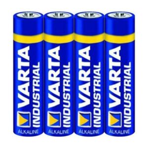 Pack de 4 piles industrielles Varta LR03 Micro AAA
