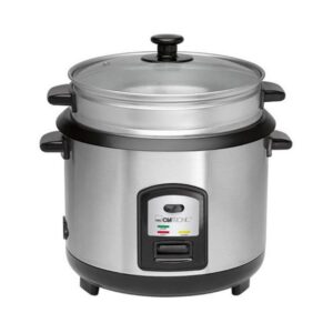 Rice cooker and steamer Clatronic RK 3567 - Stainless steel