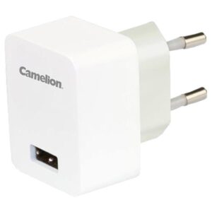 Adaptateur secteur USB Camelion (AD568-DB) - Blanc