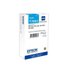 Epson Encre Cyan XXL (4 000 p) cartouche d'encre C13T789240