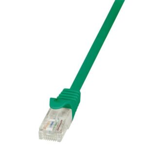 Câble réseau Logilink CAT 5e U-UTP CP1075U (5m vert)