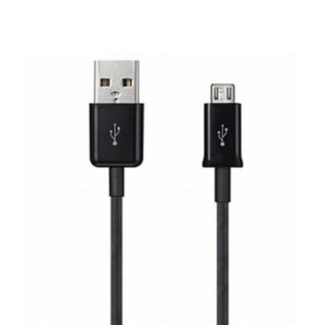 Cable cargador USB para dispositivos micro-USB 96cm (Negro)
