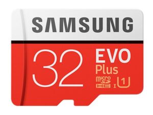 MicroSDHC 32 GB Samsung + SDHC-Adapter CL10 EVO Plus MB-MC32GA/EU