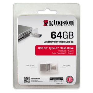 Flash & USB Kingston DataTraveler microDuo 3C 64Go DTDUO3C/64GB