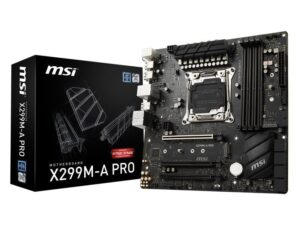 MSI X299M-A PRO 7B40-001R motherboard