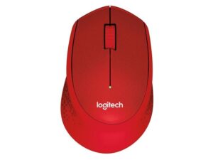 Logitech M330 Plus Souris silencieuse Rouge 910-004911