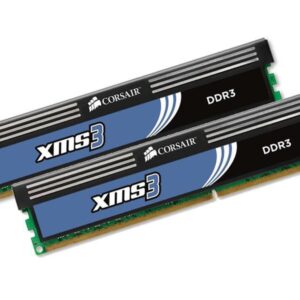 Barette mémoire Corsair XMS3 DDR3 1333MHz 8Go (2x 4Go) CMX8GX3M2A1333C9