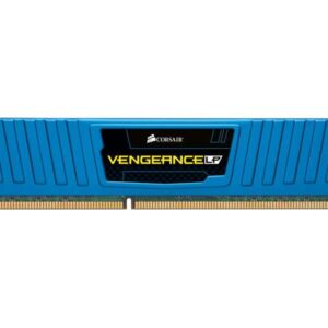 Barrette mémoire Corsair Vengeance LP DDR3 1600MHz 8Go (2x 4Go) Bleu CML8GX3M2A1600C9B